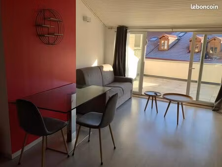 appartement meublé avec terrasse à louer – gap centre