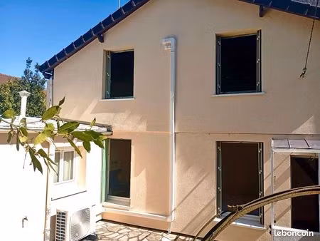 ? maison individuelle rénovée 46m² – 2 chambres – jardin sans vis-à-vis – montgeron concy 