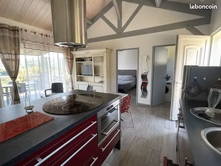 chalet moderne vendu meublé