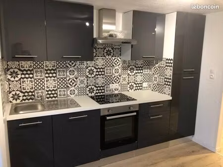 appartement 3 chambres + terrain et cave