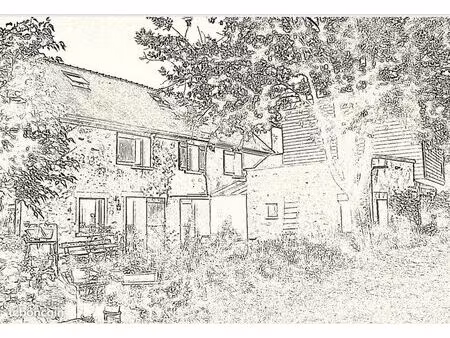 charly-sur-marne – maison de caractère rénovée  dépendances  jardin clos et verger