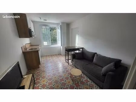 t1bis neuf – lumineux  meublé   tout équipé