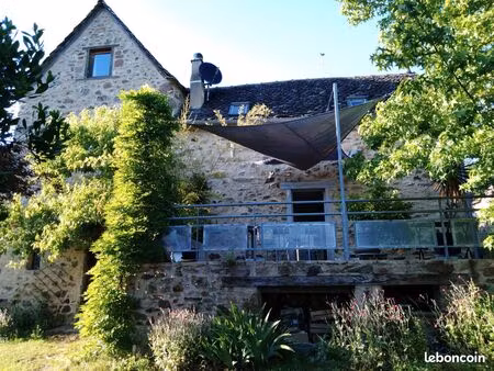 maison + 2 gîtes rentables – activité existante revenus immédiats – proche najac – vue exc