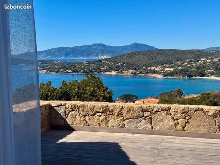villa contemporaine vue mer pietrosella – 3 chambres – proche plage – garage