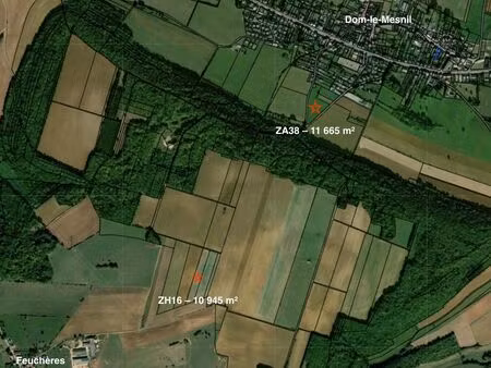 terres agricoles 2 26 ha – dom-le-mesnil (08)