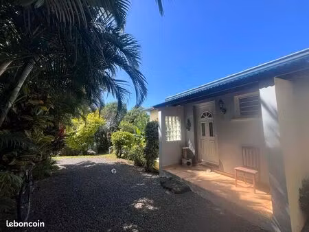 maison lumineuse et spacieuse à petite île