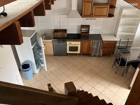 duplex meuble 60m2 dispo au poizat