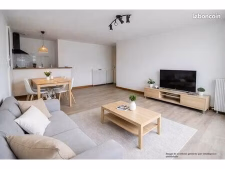 t4 lumineux avec terrasse et garage