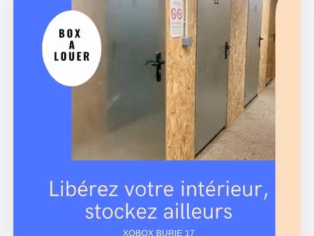 box garde meubles garage