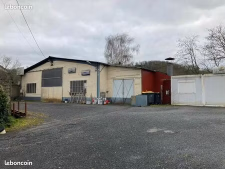 ◊ local professionnel/ bâtiment/ garage / atelier 350 m² avec grande cour et cabine peintu