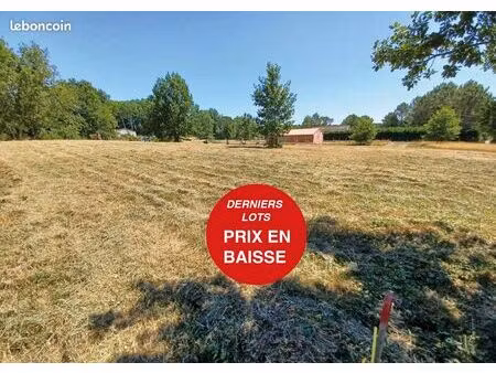 terrain 1 333 m2 intégralement constructible - montguyon