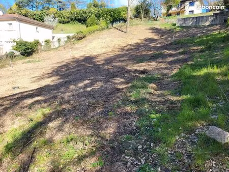 terrain 485 m² trevoux