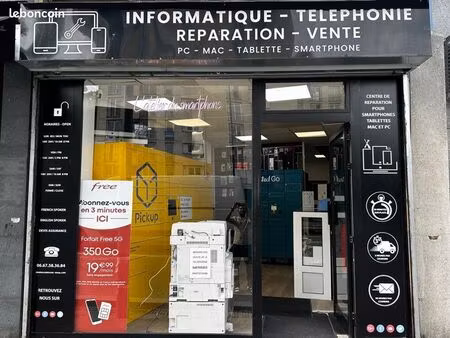 local commercial et appartement