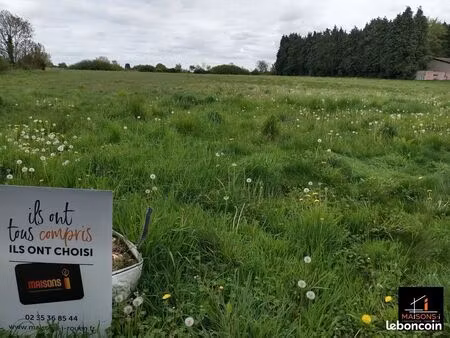 terrain 968 m² le boulay morin