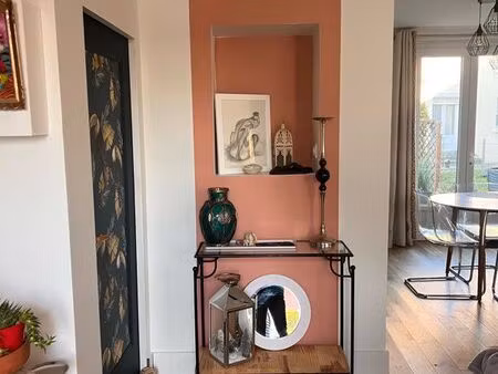 maison meublée-2 chambres-jardinet-demouville centre