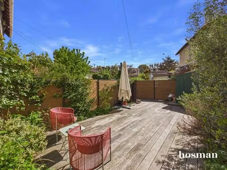 pépite ! maison lumineuse 4 pièces de 66 m²  avec terrasse de 40 m² et cave - avenue court