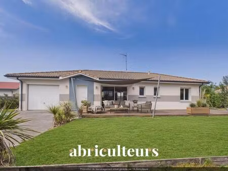 maison contemporaine plain-pied - tosse (limite seignosse)