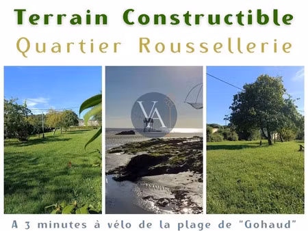 vente terrain 1000 m² à saint-michel-chef-chef (44730)  240 000 €