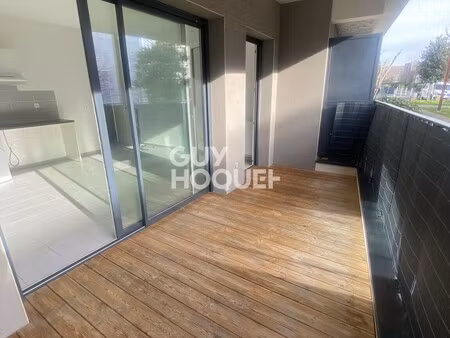 appartement t2 - 43.23 m² terrasse et parking - secteur balma - chauffage et eau chaude in