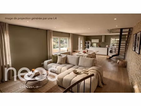 plateau en triplex avec extérieur - ahuy - 123m2 au sol