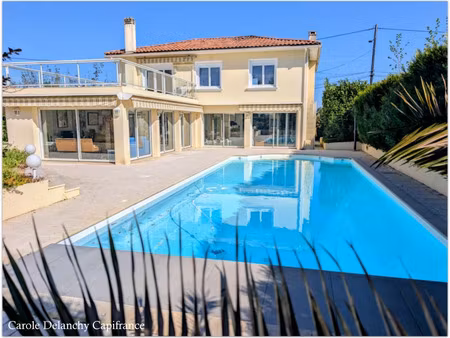 maison à vendre 6 pièces garlin (64)  piscine  vue pyrénées