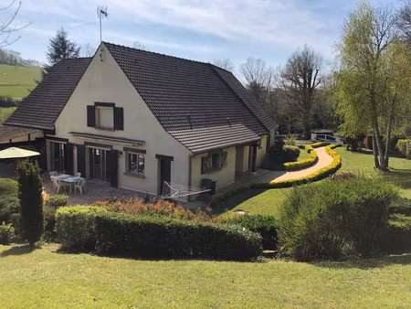 chezy sur marne (02) à vendre joli plain-pied de 275 m2 sur un terrain clos et arboré de 8