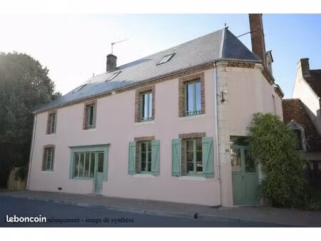 ? ancienne minoterie à fort potentiel au cœur du triangle d’or du perche (340 m²)