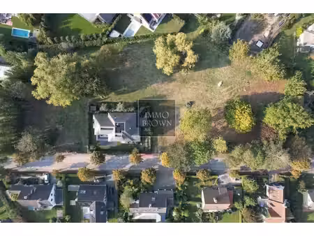 terrain à bâtir à vendre dans un quartier calme à knokke