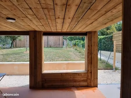 t3 en rdc avec jardin et terrasse couverte