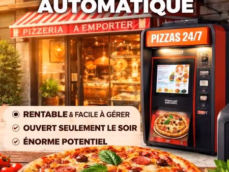 pizzeria rentable + distributeur automatique – qualité de vie rare – secteur quimper
