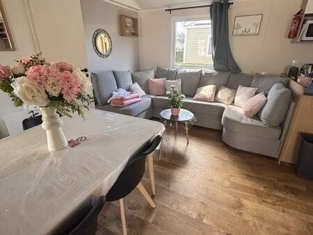 à vendre mobilhome juillet 2025neuf .3 chambres  2 salle d’eau