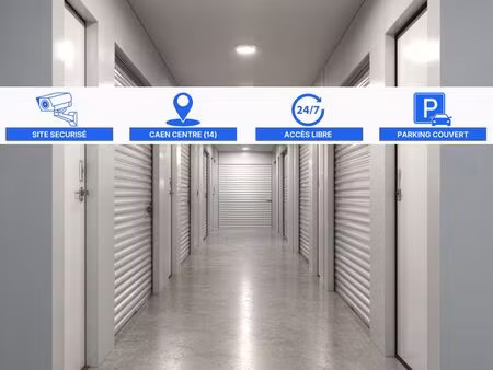 box de stockage sécurisé – caen centre / mondeville / gare