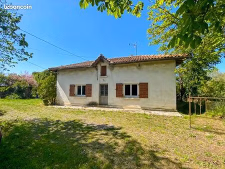 maison 3 pièces 100m² avec terrain 4700m²