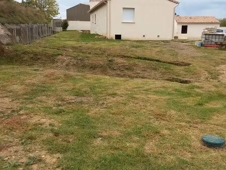 maison neuve à finir sur boisset et gaujac