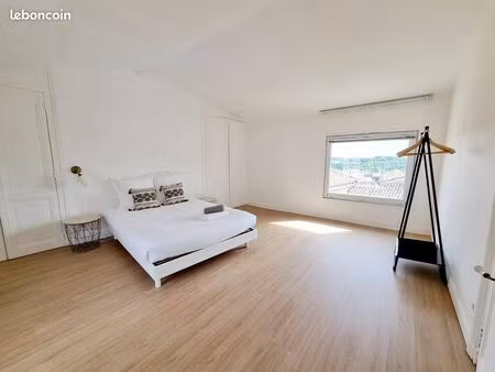 maison 5 chambres hypercentre avec balcon