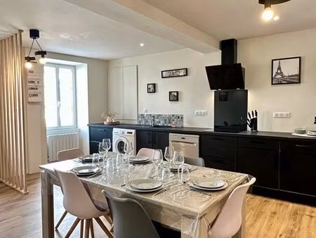 maison entièrement meublée et rénovée à ruelle sur touvre