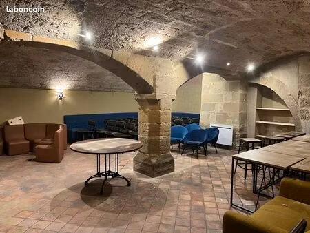 location local commercial pour bar  restauration ou cave à vin  glacier