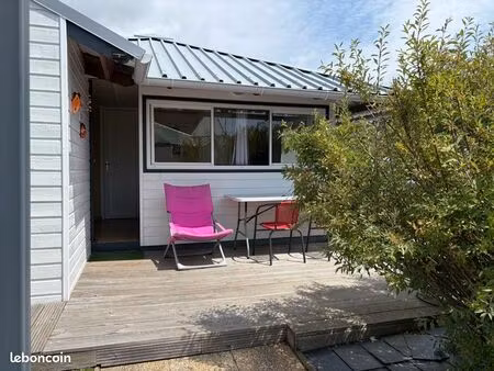? chalet meublé 24 m² + terrain 207 m² – prl lesconil – à 2 km de la plage