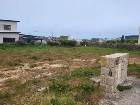 terrain 574 m² roscoff