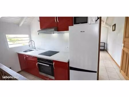 haut de villa meublée à louer cadre calme a la campagne