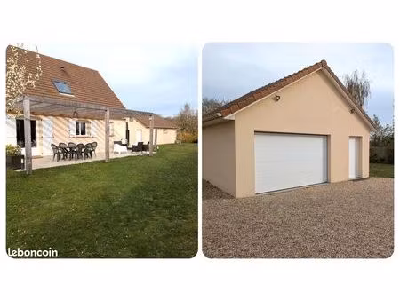 maison récente vie de plain-pied 5p – 104 m² – garage – terrain 816 m²