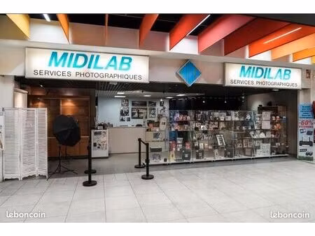 fond de commerce photo dans carrefour