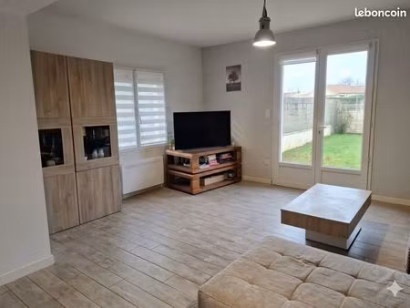 maison 88 m² 3 chambres – jardin – sans travaux – proche océan – saint-just-luzac