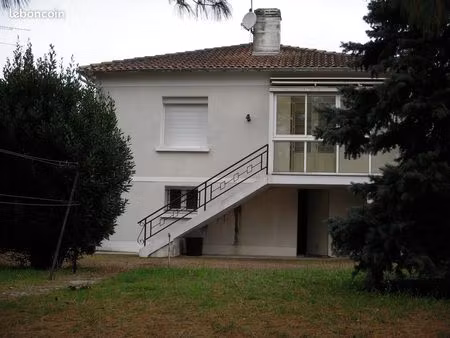 maison sur sous-sol avec jardin cognac