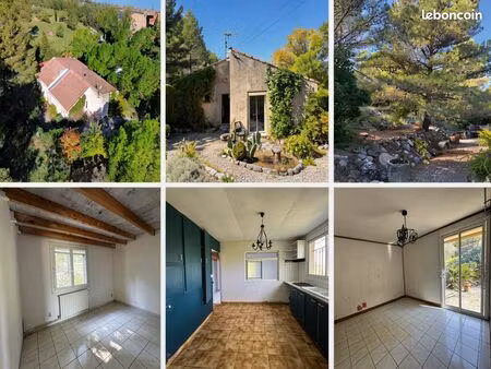 maison au calme dans la garrigue – st-chinian – 92 m² sur 3200 m² de terrain