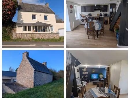 maison 3p. 2ch. 50m² lannion-servel