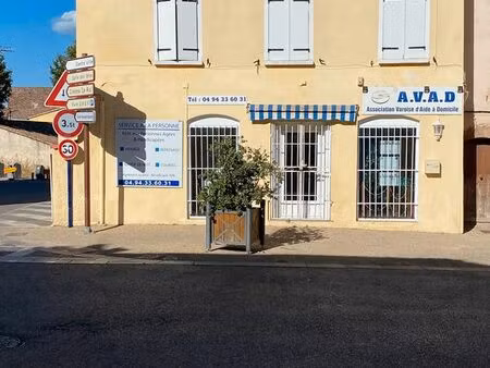 local commercial 50m2 centre sollies pont -clim-belle visibilité