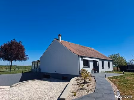 maison plain-pied 144 m² – sous-sol complet – aucun travaux – vue dégagée