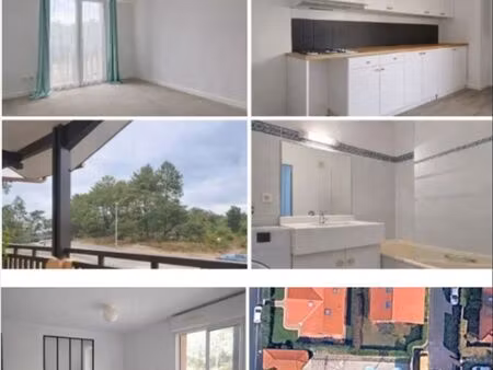 appartement terrasse t3 capbreton piscine  forêt et plage à vélo