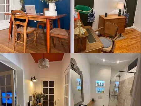 appartement t3 de 73m2 avec jardin  garage  cave  place de parking - quartier gare